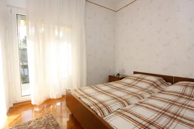 Krevet ili kreveti u jedinici u objektu Apartments by the sea Stomorska, Solta - 778