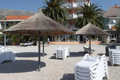 Tlocrt objekta Apartments by the sea Podstrana, Split - 8677