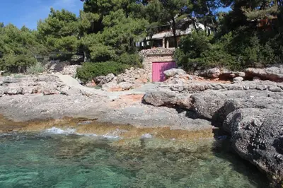 Tlocrt objekta Apartments by the sea Zavala, Hvar - 8809