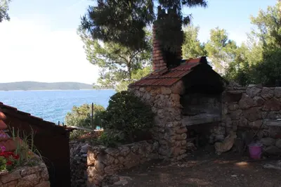 Tlocrt objekta Apartments by the sea Zavala, Hvar - 8809