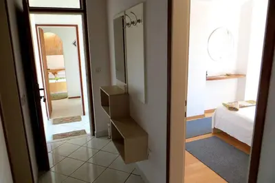 Krevet ili kreveti u jedinici u objektu Apartments by the sea Jelsa, Hvar - 11319