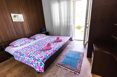 Krevet ili kreveti u jedinici u objektu Apartments by the sea Cove Zarace - Gdinj, Hvar - 9675