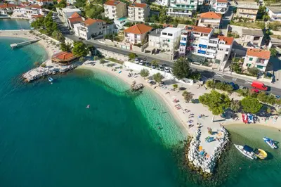Tlocrt objekta Apartments with a parking space Dugi Rat, Omis - 11443