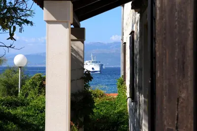 Tlocrt objekta Apartments by the sea Supetar, Brac - 11497