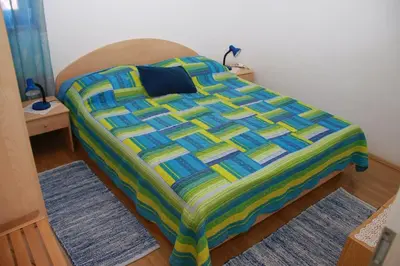 Krevet ili kreveti u jedinici u objektu Apartments by the sea Mirca, Brac - 2902