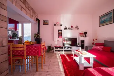 Tlocrt objekta Apartments with parking space Supetar, Brac - 2896