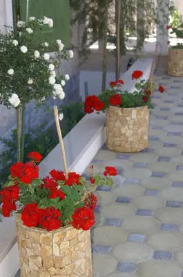 Tlocrt objekta Apartments by the sea Supetar, Brac - 4274
