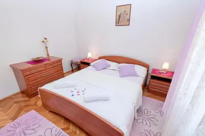 Krevet ili kreveti u jedinici u objektu Apartment Oaza