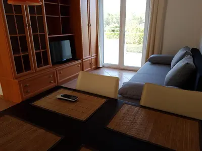 TV i/ili zabavni centar u objektu Apartments Villa Maslinica