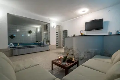 TV i/ili zabavni centar u objektu Villa Solis