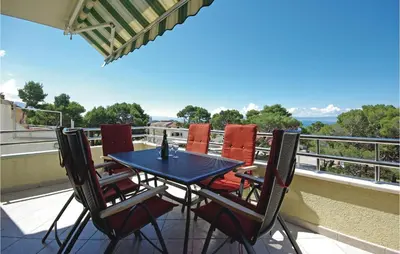 Balkon ili terasa u objektu Apartment Makarska With Sea View 5