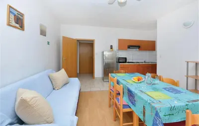 Kuhinja ili čajna kuhinja u objektu Apartment Ivan Dolac With Sea View X