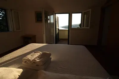Krevet ili kreveti u jedinici u objektu Apartmani Šolo