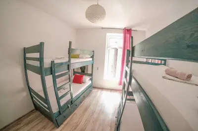 Krevet ili kreveti u jedinici u objektu White Rabbit Hostel