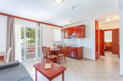Kuhinja ili čajna kuhinja u objektu Apartments Vila Kristina