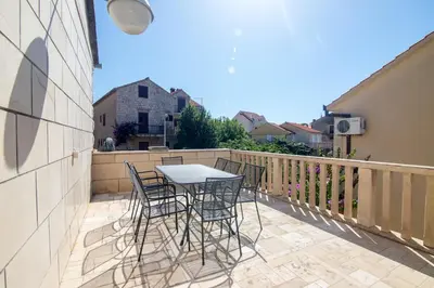 Balkon ili terasa u objektu Apartment Jerka