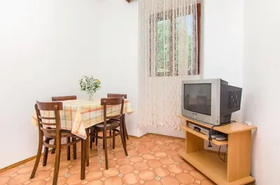TV i/ili zabavni centar u objektu Apartments Jerka