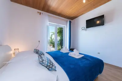 Krevet ili kreveti u jedinici u objektu Apartments Robert