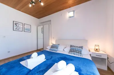 Krevet ili kreveti u jedinici u objektu Apartments Robert