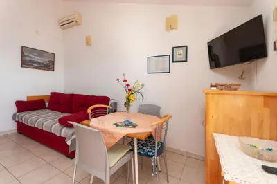 TV i/ili zabavni centar u objektu Apartments Niko