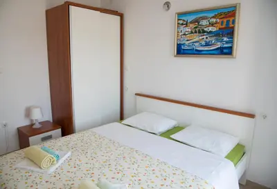 Krevet ili kreveti u jedinici u objektu Holiday Home Meditation