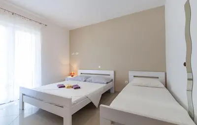 Krevet ili kreveti u jedinici u objektu Apartments Ana
