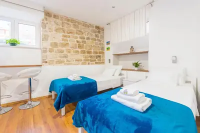 Krevet ili kreveti u jedinici u objektu Agata House Hvar