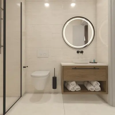 Kupaonica u objektu Apartments Villa Medic