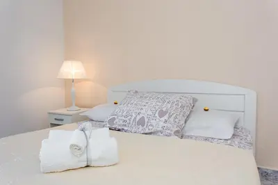 Krevet ili kreveti u jedinici u objektu Apartments Tino