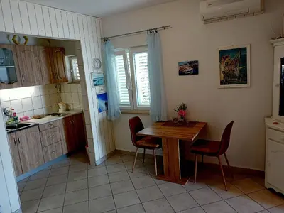 Kuhinja ili čajna kuhinja u objektu Apartment Zdravko