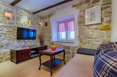TV i/ili zabavni centar u objektu Tomo Apartment