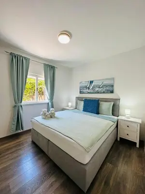 Krevet ili kreveti u jedinici u objektu Beach house Bol