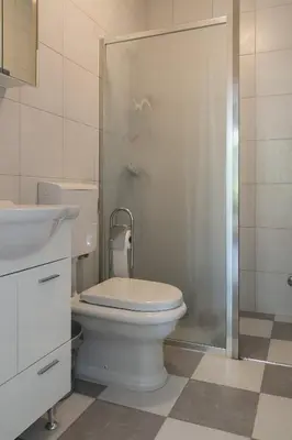 Kupaonica u objektu Beach house Bol