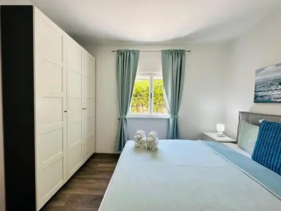 Krevet ili kreveti u jedinici u objektu Beach house Bol