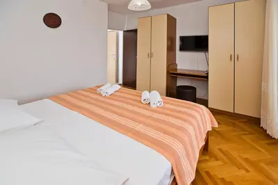 Krevet ili kreveti u jedinici u objektu Guesthouse Aurora