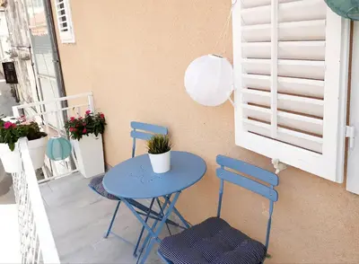 Balkon ili terasa u objektu Nina
