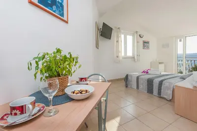 Krevet ili kreveti u jedinici u objektu Apartmani Neno