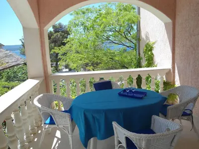 Balkon ili terasa u objektu Apartments House of the rising sun - Puljic