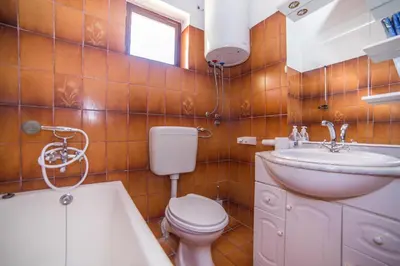 Kupaonica u objektu Apartments and Rooms Drpić