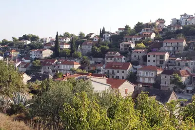 Pogled na grad 'Stomorska' ili pogled na grad iz apartmana