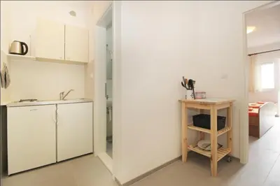 Kuhinja ili čajna kuhinja u objektu Apartments by the sea Baska Voda, Makarska - 6786