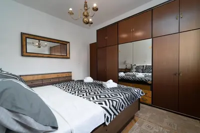 Krevet ili kreveti u jedinici u objektu Dijamant Apartment