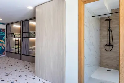 Kupaonica u objektu Hostel Villa Skansi