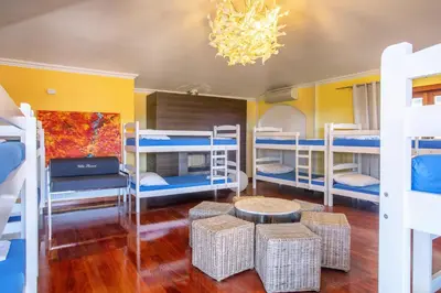 Krevet ili kreveti u jedinici u objektu Hostel Villa Skansi