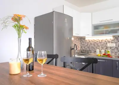 Kuhinja ili čajna kuhinja u objektu Apartments Lucic