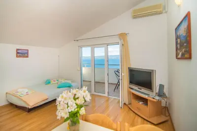TV i/ili zabavni centar u objektu Apartments Cihorich