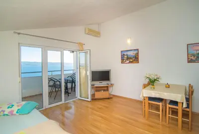 TV i/ili zabavni centar u objektu Apartments Cihorich