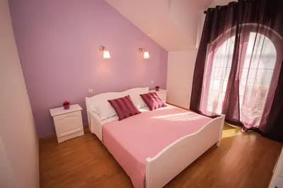 Krevet ili kreveti u jedinici u objektu Apartmani Kristijan
