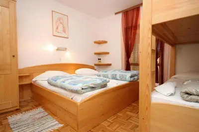 Krevet ili kreveti u jedinici u objektu Apartments by the sea Ivan Dolac, Hvar - 8700