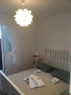 Krevet ili kreveti u jedinici u objektu VIP Makarska Wohnung Apartman